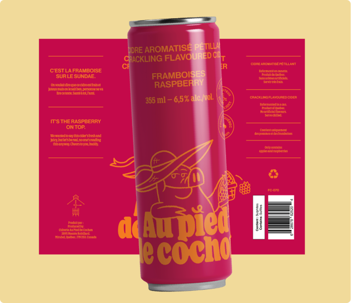 Design Cidrerie Au Pied de Cochon